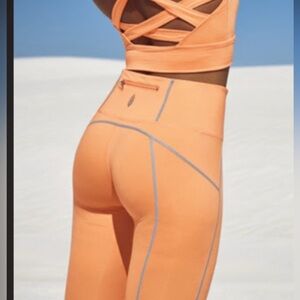Free people movement Peach Athletic Leggings
